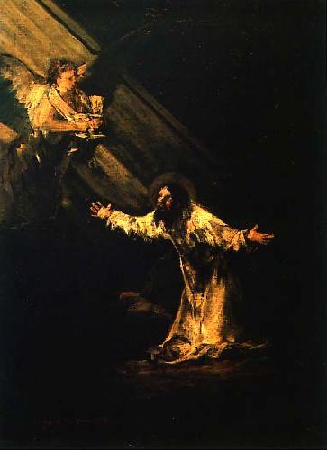 Francisco de Goya Oleo sobre tabla oil painting image